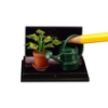 Picture of Green Watering Can with Flowers